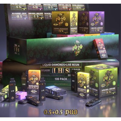 The 1010 Boys 1g Dual Chamber Disposable Vape Pen